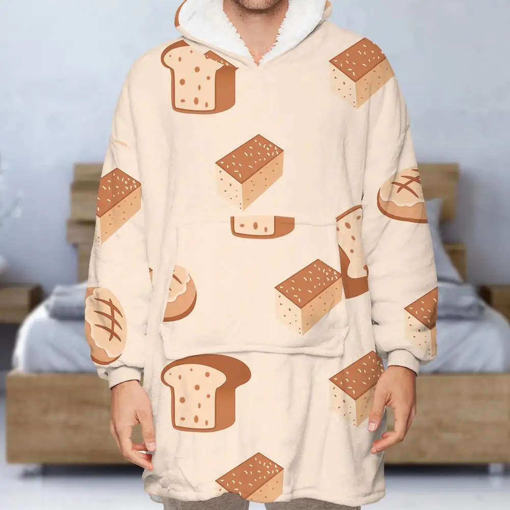 

Women/men Mink Hair Lazy Blanket Sweater Casual Home TV Blanket Winter Warm Cozy Plug Wearable Hooded Pullover 2020