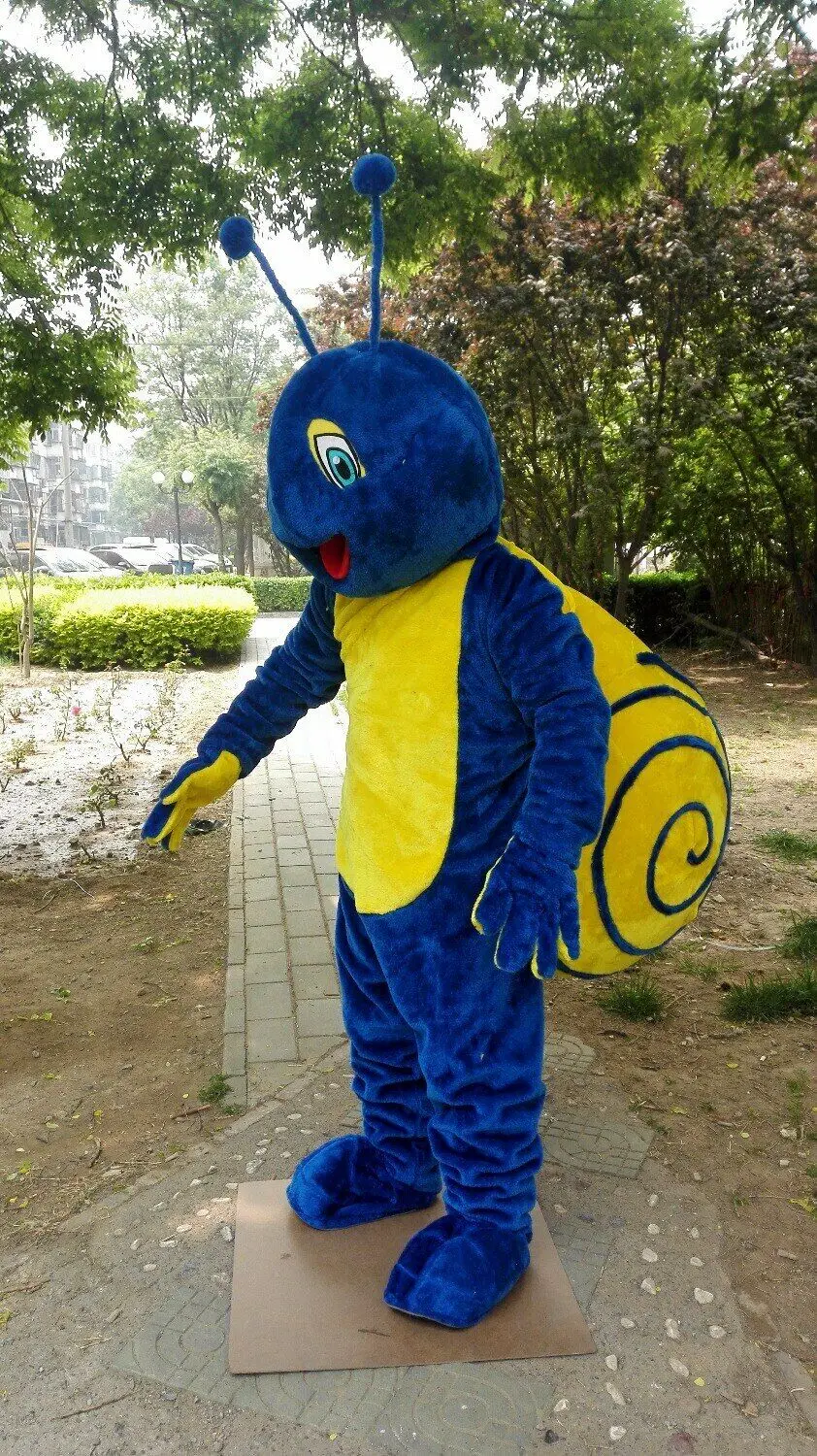 Костюм-талисман в виде синей морды костюм для косплея и вечеринки наряды