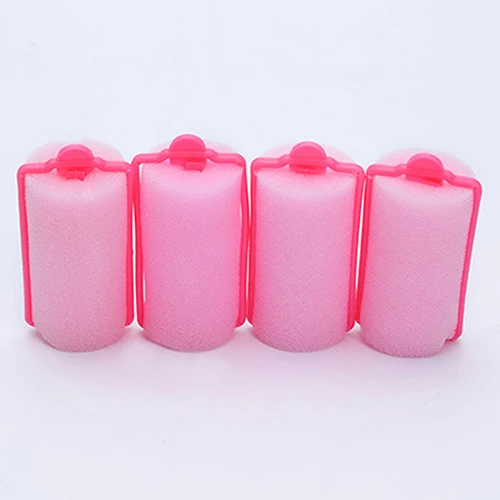 12 Pcs/Bag Magic Sponge Foam Cushion Hair Styling Rollers Curlers Twist Tool Easy to Wear Washable Soft Beauty | Красота и здоровье