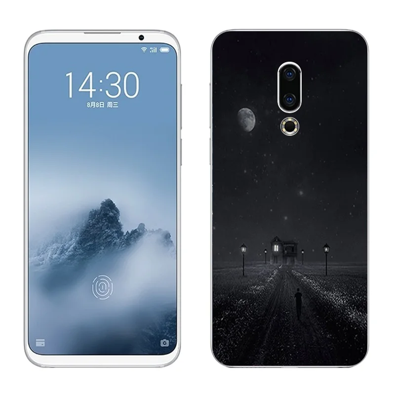 Чехлы для телефонов Meizu 16th M882Q 6 0 дюймов с рисунком бобы роскошные чехлы 16 Мягкие