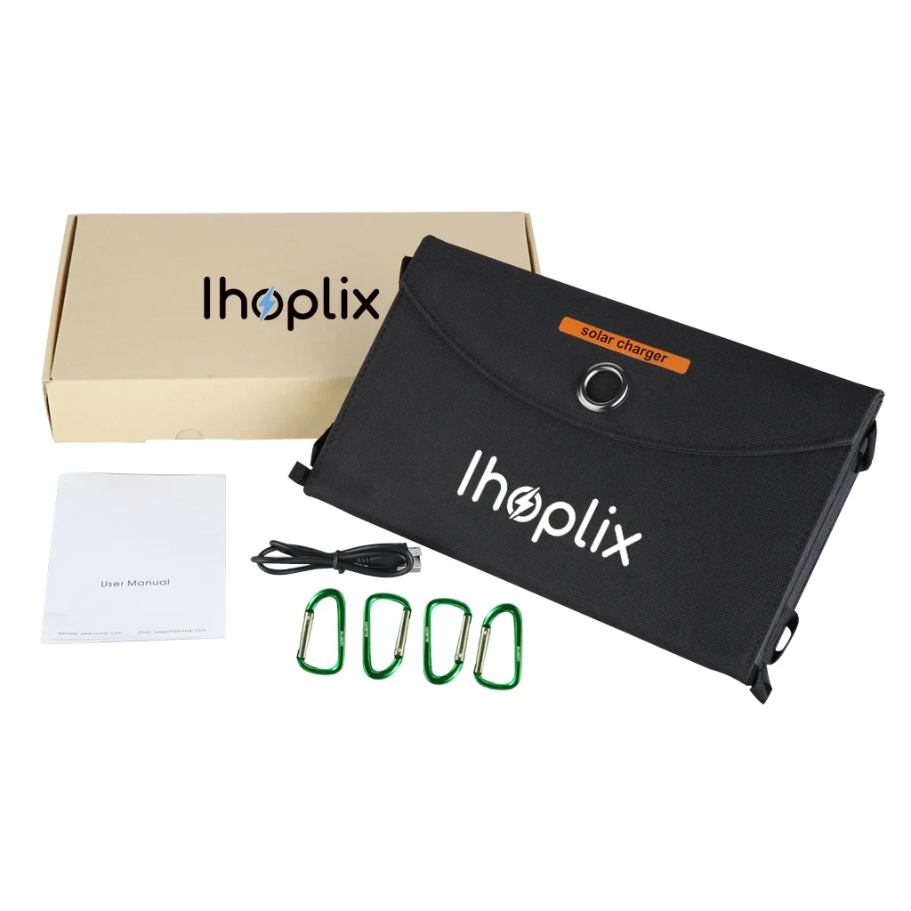 Ihoplix 25 Вт солнечная панель 5 в 2 а портативный комплект солнечное зарядное