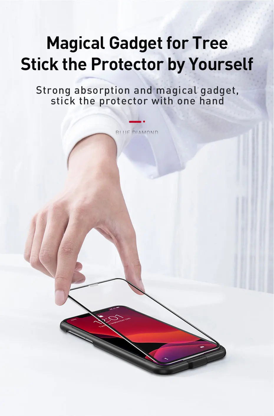 Baseus 0,23 мм полноэкранная защита для iPhone 11Pro Max, ультратонкое закаленное стекло с полным покрытием для iPhone 11, стеклянная пленка