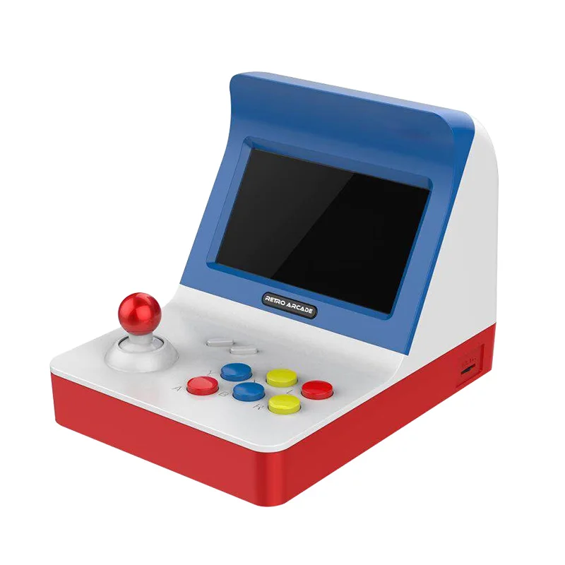 

5pcs Retro Arcade Video Game Console 16GB Memory 4.3" Portable Handheld Game Player With Built-in 3000 Classic Games TV Game