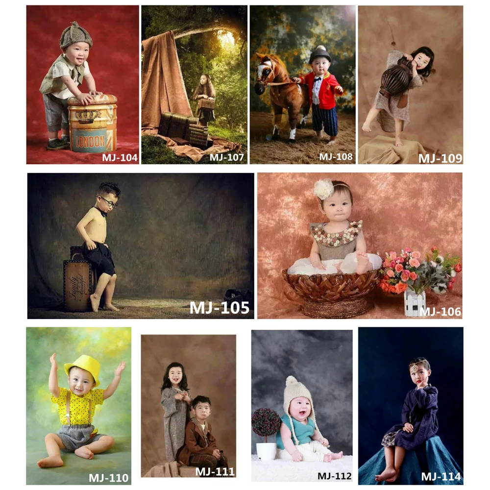 Хлопковый фон Powerwin для фотосъемки окрашенный галстуком муслиновый фотостудии