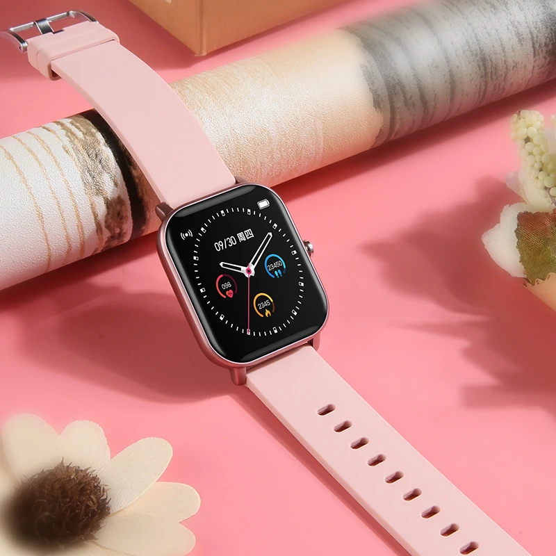 

P8 Smart Fitness Bracelet Waterproof Heart Rate Monitor 258 Watch Faces Smart Band Alarm Clock Sports Watch Men Women SmartWatch