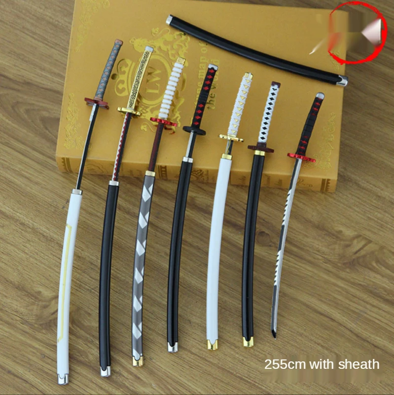 Самурайский меч катана миниатюрный металлический нож украшения мультяшный