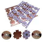 Светодиодный УФ-стерилизатор UVC, 3535, 0,1 Вт, нм, нм, 5-7 в, с медной печатной платой 20 мм