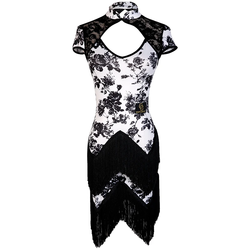 

Женское платье для латиноамериканских танцев, костюмы для латиноамериканских танцев