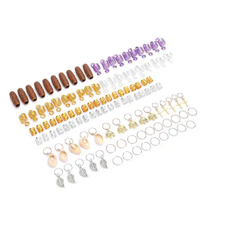 

Hair Ties Hair Styling Tools Hair Braid Rings DIY Shell Simulation Hair Braid Clips Hair Decoration Accessories Hair