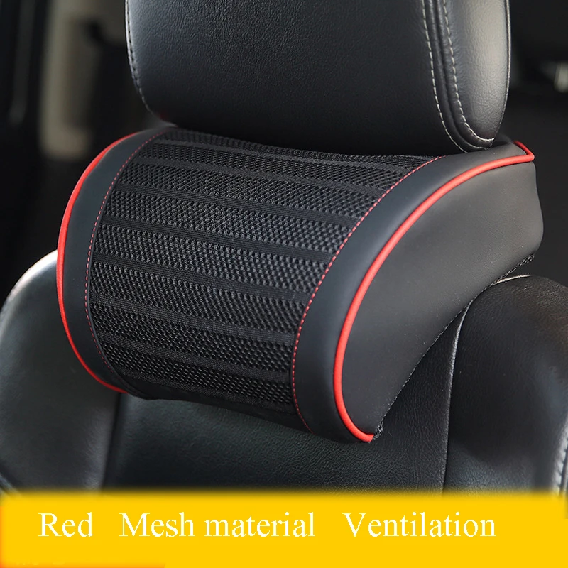 

Car Leather Head Pillow, Neck Massage Car Pillow, Car Head Pillow U-shaped Neck Pillow Memory Foam Car Pillow Pillow