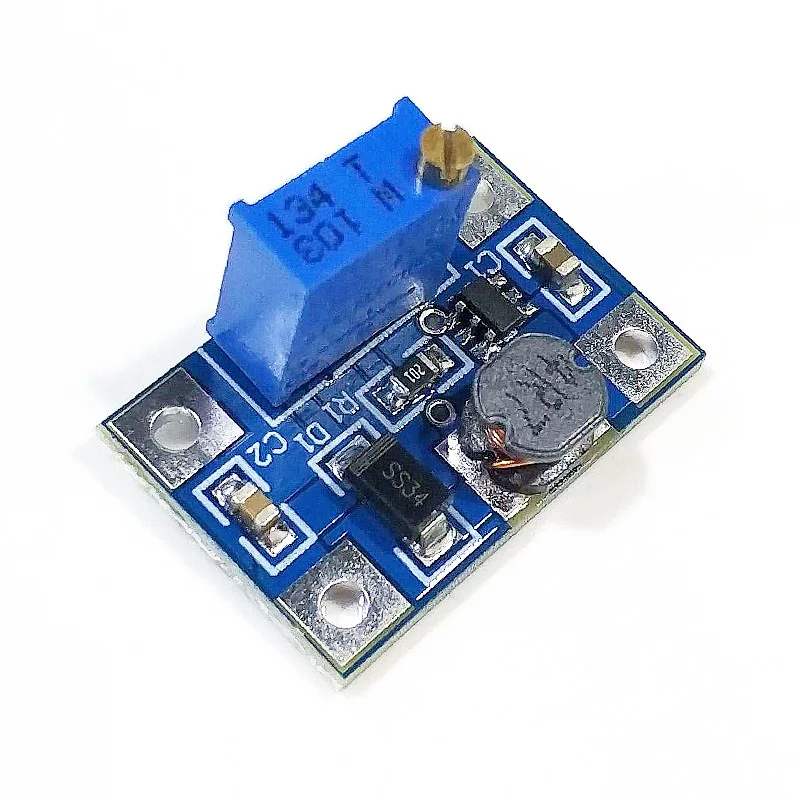 

DC-DC 2-24V To 2-28V Step Up Регулируемый силовой модуль Boost Converter большой ток 2A SX1308