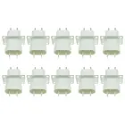 10 шт., электронные розетки для микроволновки с 4 контактами