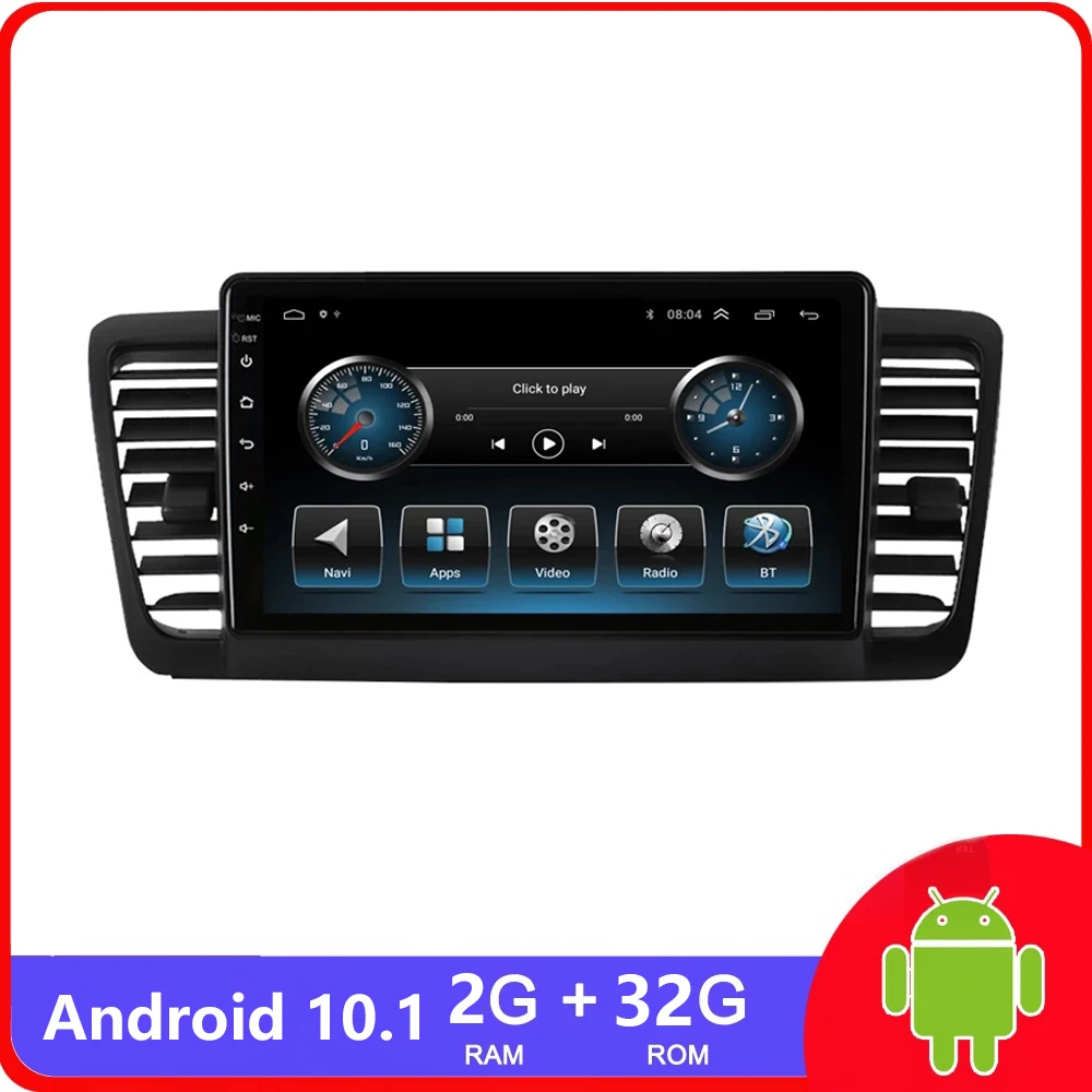 

Автомагнитола 2DIN на Android 11 для Subaru Outback 3 Legacy 4 2003-2009, мультимедийный видеоплеер, GPS, BT, Wi-Fi, без DVD