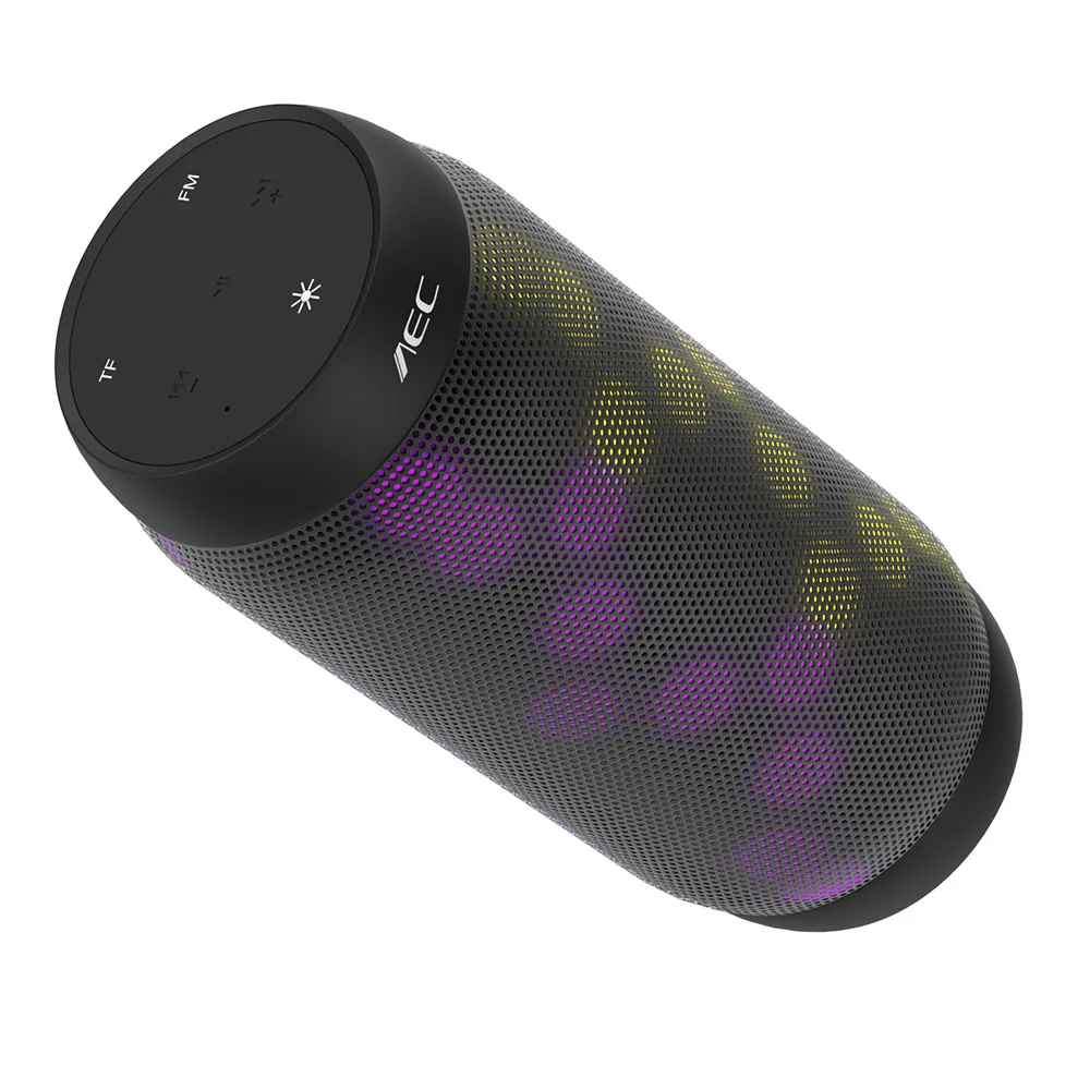 DHL BQ-615 Pro портативные музыкальные цветные bluetooth-колонки светодиодный беспроводной NFC Hands-Free Bass стерео адаптер-звукосниматель поддержка tf-карты