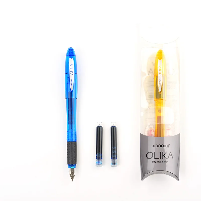 Перьевая ручка Monami OLIKA кончик F конфетного цвета Корея |