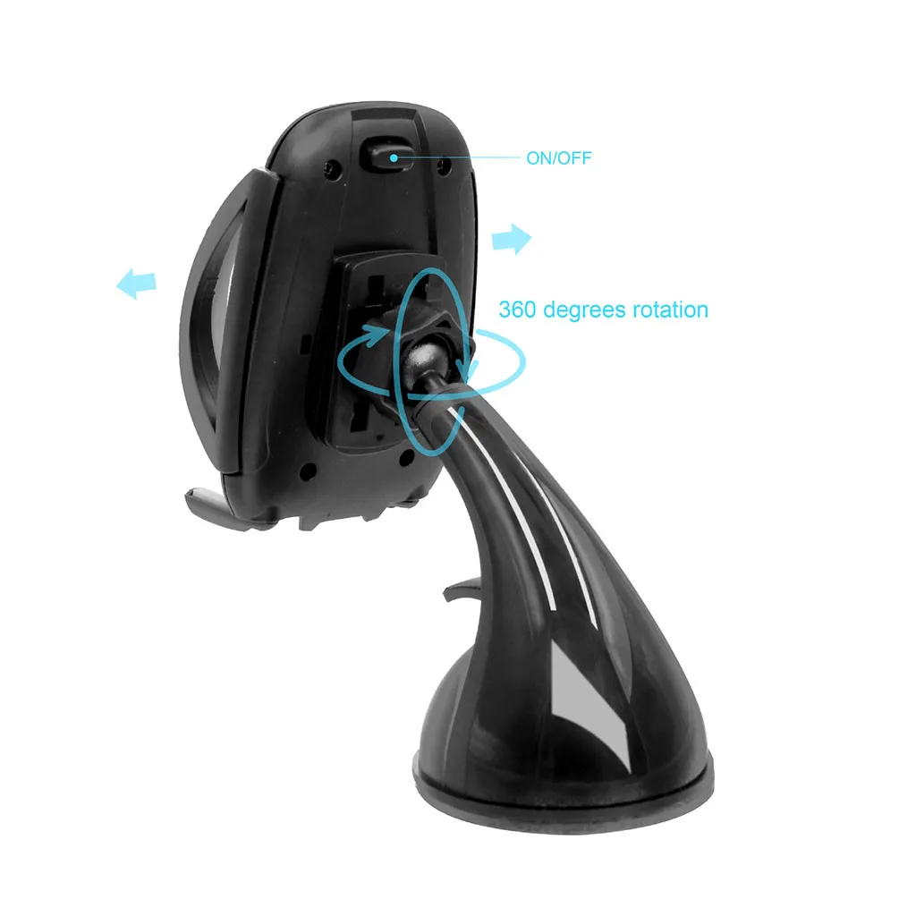 Автомобильный держатель для навигатора подставка на присоске автомобильный