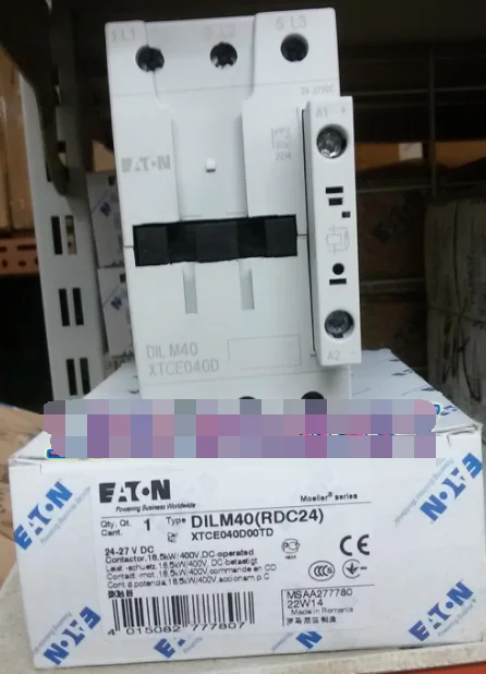 ** 1 шт. Новый EATON MOELLER DILM40 (RDC24) Бесплатная доставка|Автоматизация зданий| |