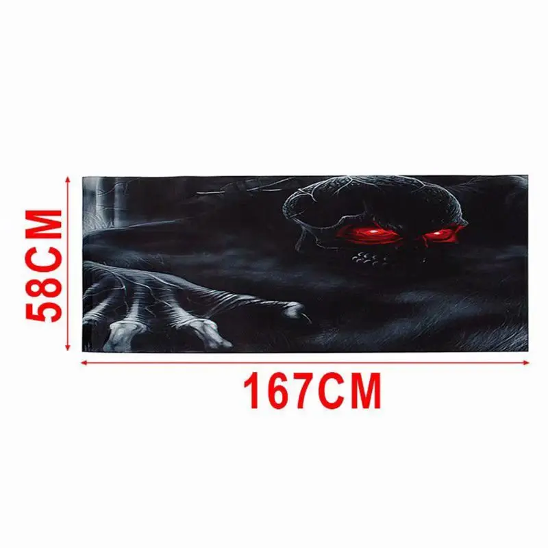 Виниловая наклейка с черепами скелетами и для защиты задней двери F150 F250 F350 Ram