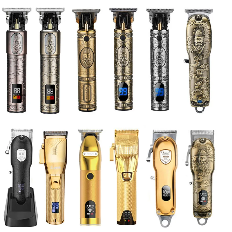 

Various Styles Rechargeable Profession Hair Clipper Electric Hair Clipper Engraving Clipper Razor Men's Haircutting Hair Clipper