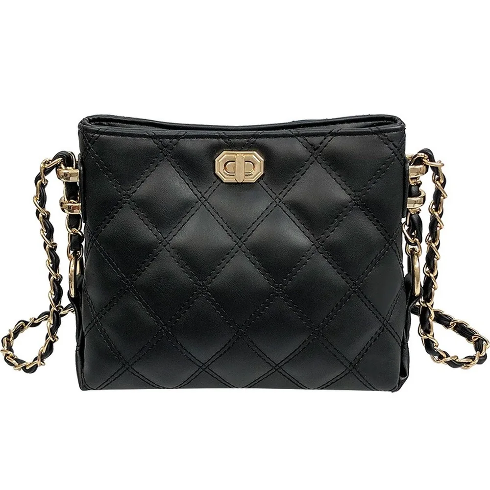

2021 new high-quality fashion messenger bag simple fragrance style rhombic chain small bag trend designer bags