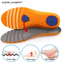 kotlikoff unisex sport insoles for shoes sole deodorant shock absorption soft insole running mesh basketball foot pads insert