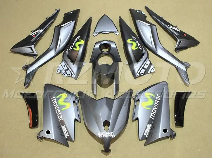 

New Motorcycle Fairings Kit for YAMAHA TMAX530 Tmax 530 2012 2013 2014 12 13 14 T-MAX tmax530 Custom Free Gray Matte