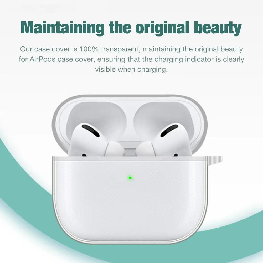 

Противоударный чехол для AirPods 3 чехол ТПУ прозрачный