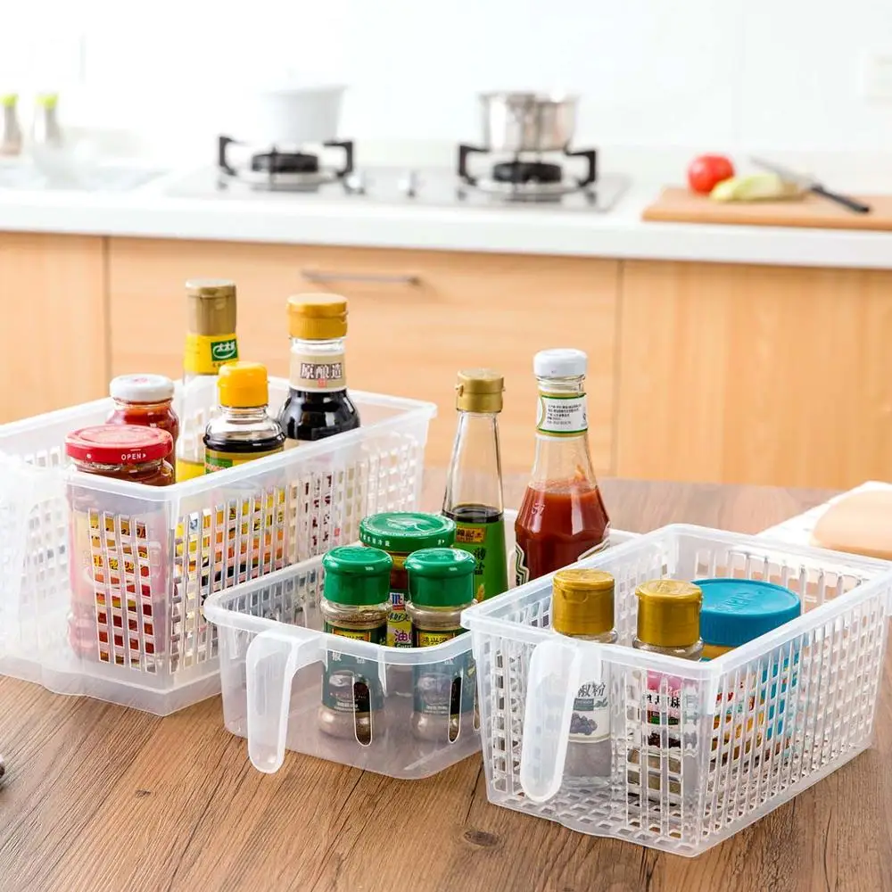 Полый контейнер для хранения продуктов в холодильнике кухонная прямоугольная