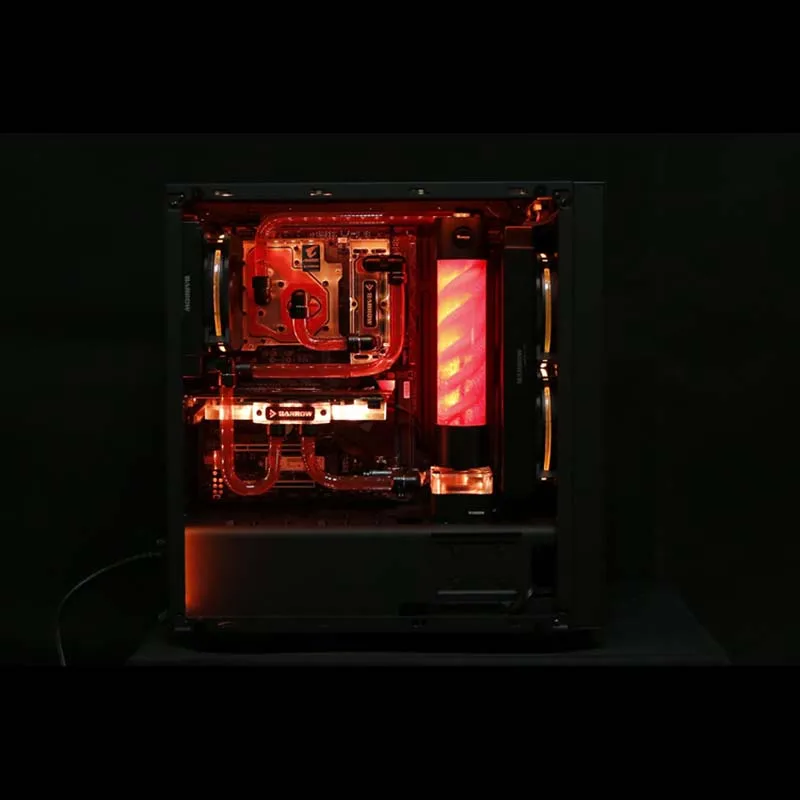 

Barrow YG01 PC water cooling kit NZXT S340 Elite alone significantly Enjie host hard tube lighting scheme set