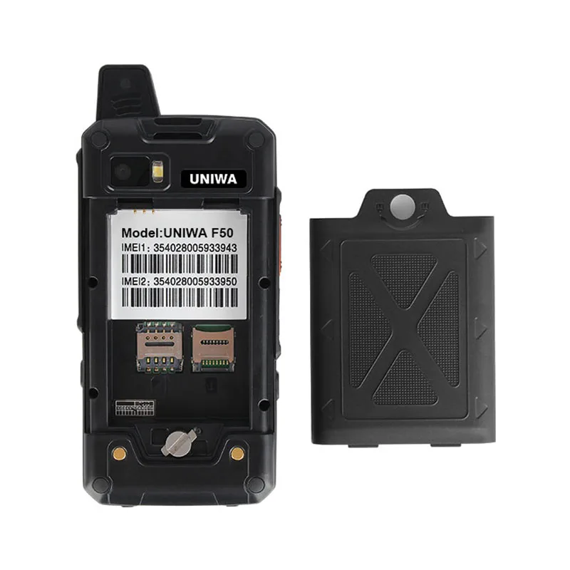 UNIWA Alps F50 2G/3G/4G Zello Walkie Talkie Android Smartphone Quad Core Cellphones MTK6735 1GB+8GB ROM Signal Booster