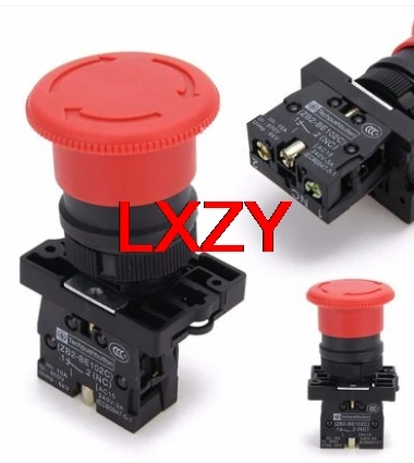 

Free Shipping 2pcs/lot Emergency stop switch XB2-ES542 600V 10A 22MM