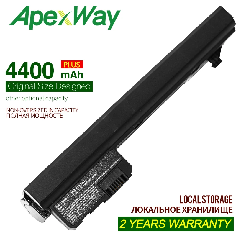 

Apexway 4400mAh laptop battery 530973-741 537626-001 537627-001 HSTNN-CB0C for HP Mini 110c Mini CQ10-100 Mini 110 Series