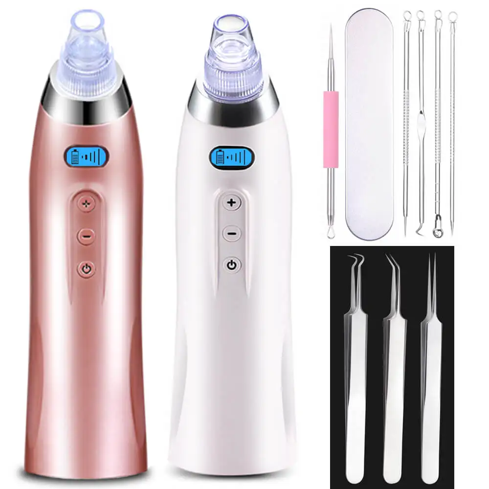 Вакуумное средство для удаления угрей и лица глубокого прыщей в черный горошек