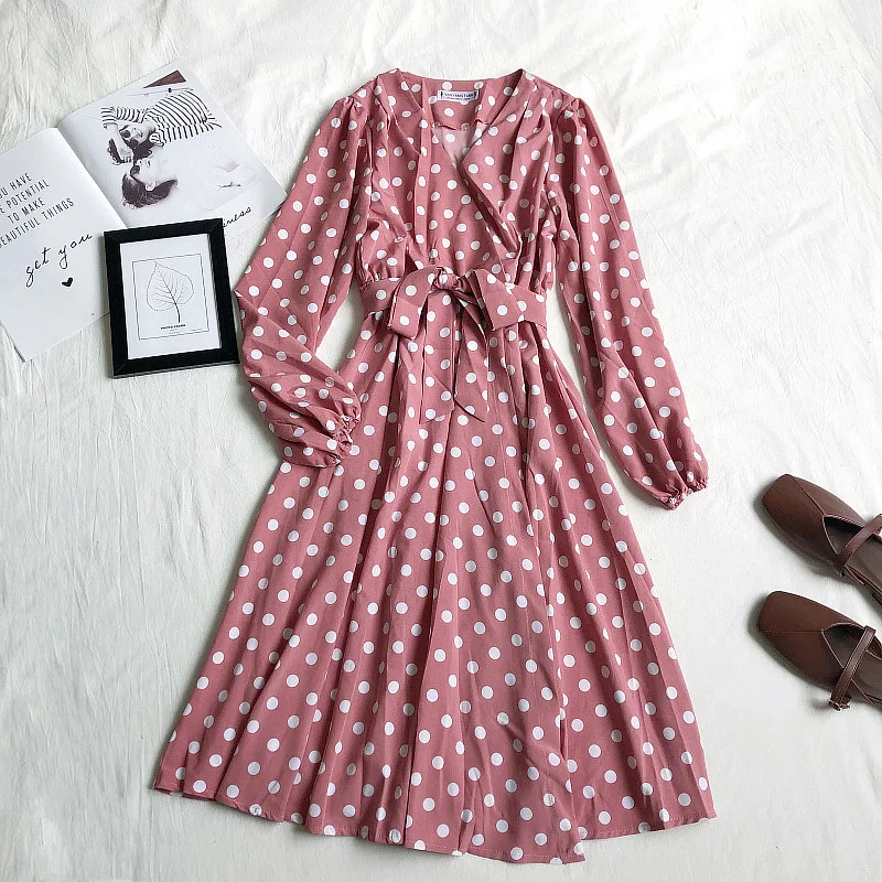 Женское летнее платье HISUMA с V-образным вырезом и рукавами-фонариками Бандажное