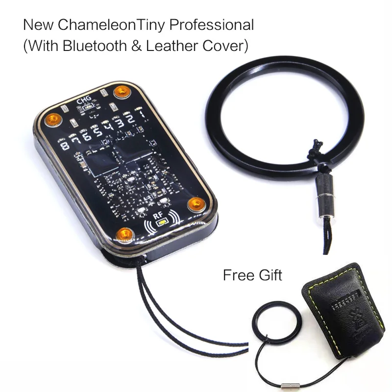 Эмулятор NFC-карты, высокочастотный Считыватель RFID, хамелеоны Rev G от proxgrin& ChameleonTiny Pro с NFC-картой Bluetooth - изображение
