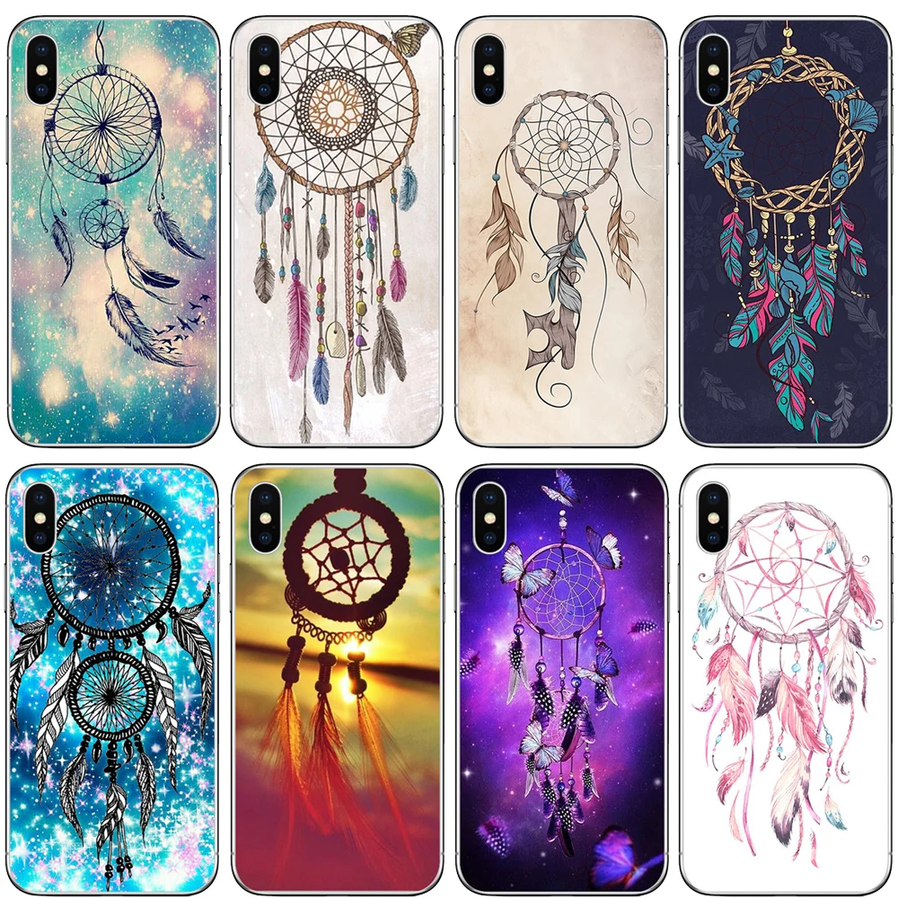 Мягкий Силиконовый ТПУ чехол ciciber Dreamcatcher для телефона iphone 11 Pro Max 7 8 6 S Plus 5 5S SE X XR XS MAX