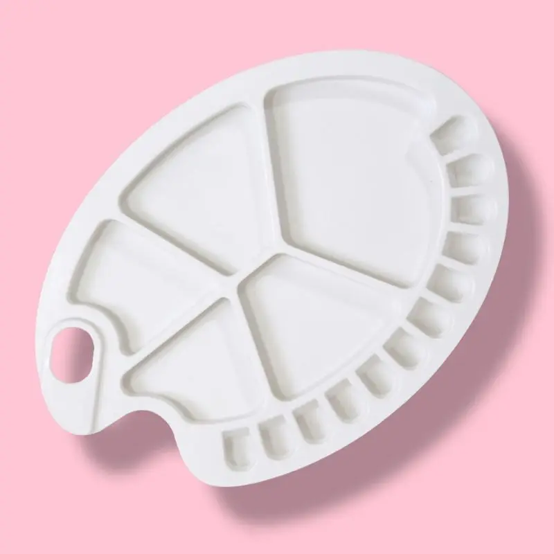 1 упаковка профессиональная цветовая палитра пластиковая Палетка для смешивания