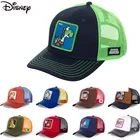 Новый бренд Disney с Микки и Минни; Одежда с рисунком из аниме Snapback хлопок Бейсбол Кепки папа сетчатая шляпа Кепка-тракер в дропшиппинг