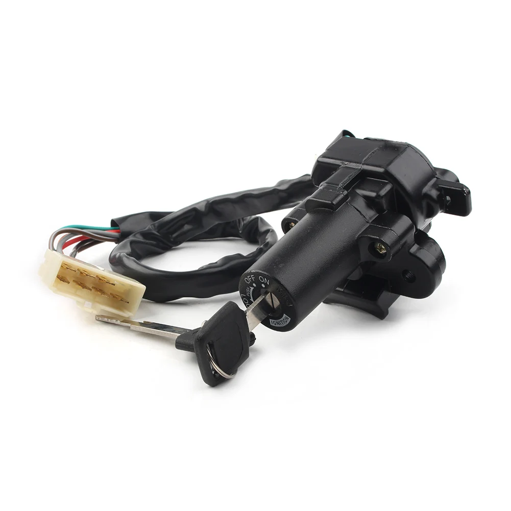 Мотоцикл 7 Pin переключатель зажигания замок ключ набор для Kawasaki Ninja 250R 300 250SL EX250 EX300