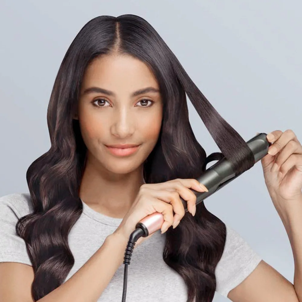 Новое поступление 2 в 1 выпрямитель для волос и щипцы завивки Мультистайлер