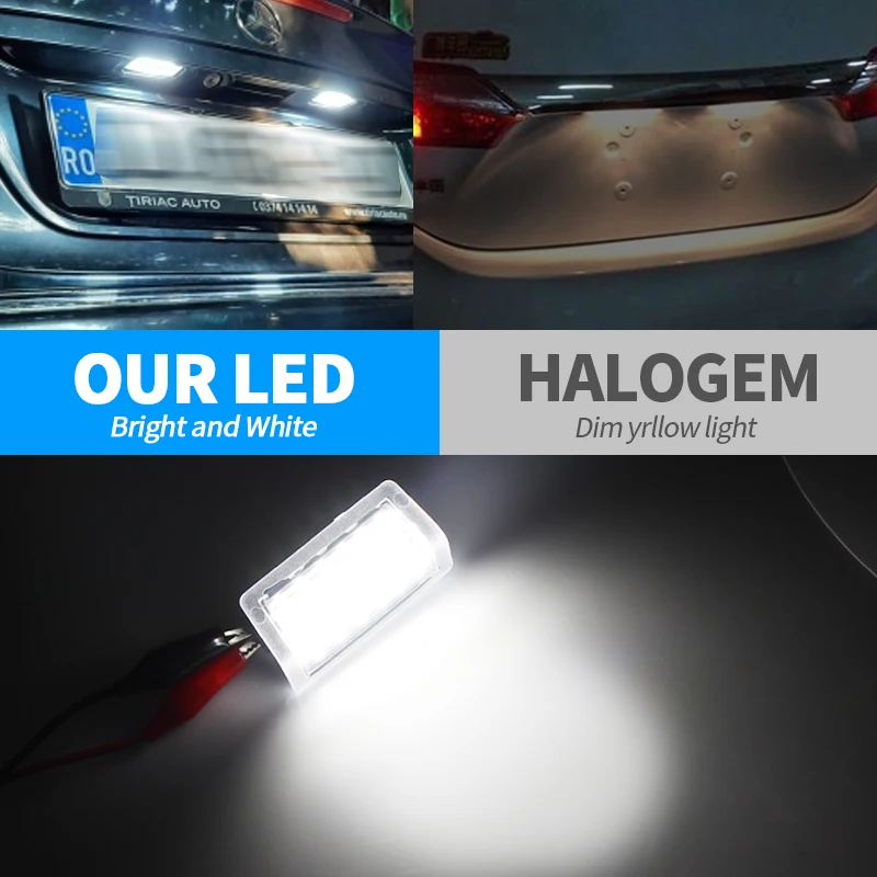 2 шт. светодиодные автомобильные стопорные дверные фонари для Mercedes Benz A B C E ML GLE GL GLS