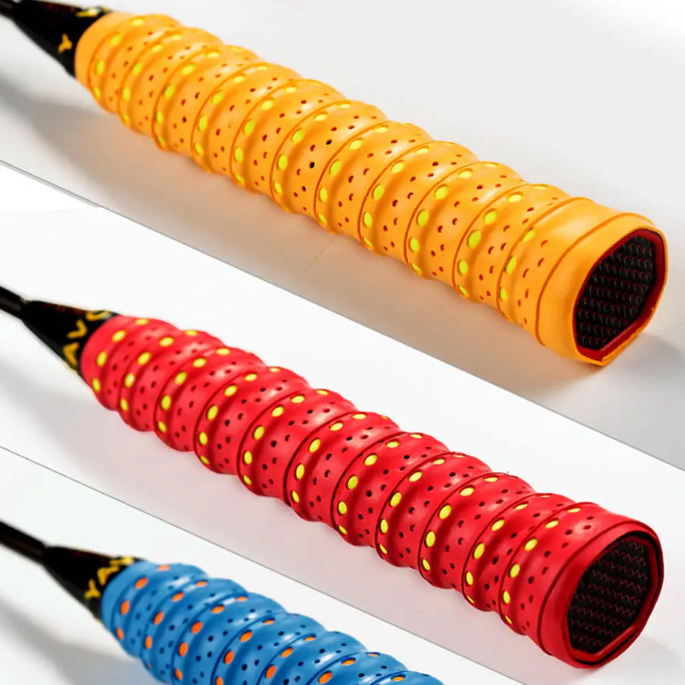 

4pcs Tennis Badminton Racket Grip Racket Keel Hand Rubber Non-slip Sweatband Absorbent Tape Overgrip Fishing Rods Sweatband