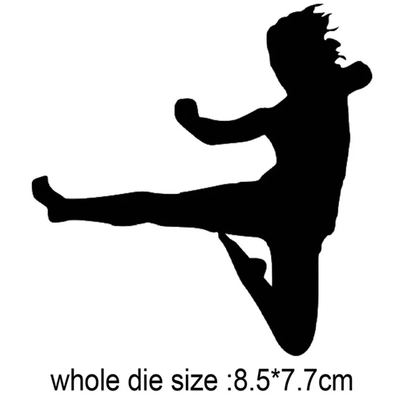 

Metal Cutting Dies Cut Mold kung fu Man Christmas dies Decoration Scrapbook Paper Craft Knife Mould Blade Punch Stencils dies