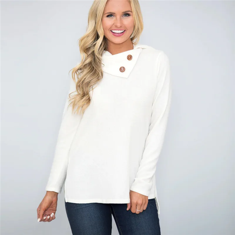 

Fashion Autumn Female Special Offer C Panda Women Sweatshirts Solid Color Hooded Jacket Sleeve Women's Hoodie Zipper Fall Coat