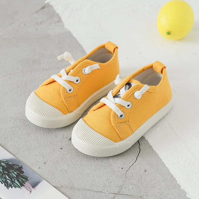 Детские парусиновые туфли весенне-осенние новые повседневные кроссовки для