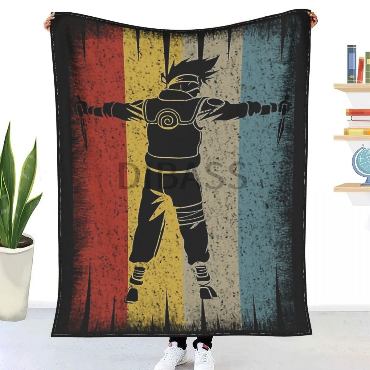 

Фланелевое Одеяло с 3D-принтом в виде героев аниме