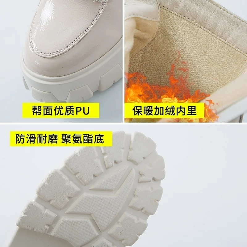 

2021 High boots fall women's shoes new versatile winter Plush show foot small net red skinny boots