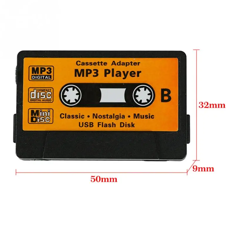 Форма кассеты мини mp3-плеер милый спортивный музыкальный плеер перезаряжаемый usb-порт Ретро MP3 Поддержка TF кардридер подарок для детей
