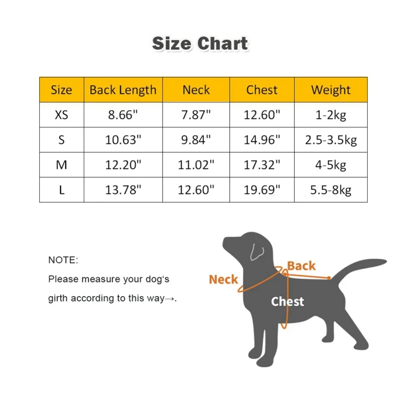 

Dog Clothes Winter Vest Warm Puppy Outfit Chihuahua Pet Clothing For Small Medium Dogs Coat Hoodie Chihuahua York