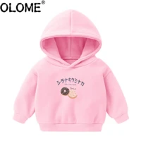autumn children sweatshirts kids hoodies anime toddler clothes baby girls and boys hooded top olome unisex loose teenage hoodies